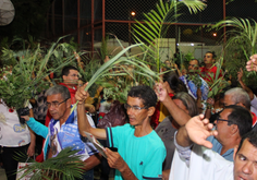 Celebração da Paixão do Senhor (comunidade N.S. de Fátima) Fotos: Nanda Moura