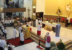 1ª Noite do Novenário e festejos em Honra e Glória ao Santíssimo Redentor.
