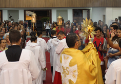 6ª Noite dos festejos em Honra e Glória ao santíssimo Redentor.