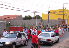 Celebração da Paixão do Senhor (comunidade N.S.Menina) Fotos: Nanda Moura