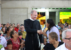 Padre Eugênio comemora 13 anos de sacerdócio.(Fotos: Nanda Moura)