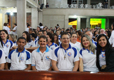 Padre Eugênio comemora 13 anos de sacerdócio.(Fotos: Nanda Moura)