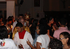 Não deixe que a sua luz apague. Pois nascemos para ser sal da terra e a luz do mundo.( Fotos: Nanda Moura)