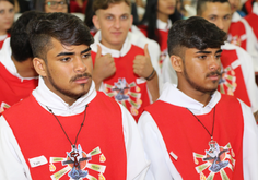 A Crisma é o sacramento que nos dá o Espírito Santo.(Fotos: Nanda Moura)