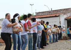 TIVE FOME E ME DESTES DE COMER , TIVE SEDE E ME DESTES DE BEBER.ENTREGA DE ÁGUA E ALIMENTOS NO SERTÃO ALAGOANO (FOTOS: NANDA MOURA)