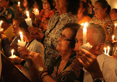 Não deixe que a sua luz apague. Pois nascemos para ser sal da terra e a luz do mundo.( Fotos: Nanda Moura)