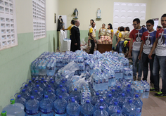 TIVE FOME E ME DESTES DE COMER , TIVE SEDE E ME DESTES DE BEBER.ENTREGA DE ÁGUA E ALIMENTOS NO SERTÃO ALAGOANO (FOTOS: NANDA MOURA)