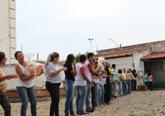 TIVE FOME E ME DESTES DE COMER , TIVE SEDE E ME DESTES DE BEBER.ENTREGA DE ÁGUA E ALIMENTOS NO SERTÃO ALAGOANO (FOTOS: NANDA MOURA)