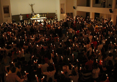 Não deixe que a sua luz apague. Pois nascemos para ser sal da terra e a luz do mundo.( Fotos: Nanda Moura)