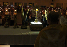 Não deixe que a sua luz apague. Pois nascemos para ser sal da terra e a luz do mundo.( Fotos: Nanda Moura)