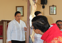 Celebração da Paixão do Senhor (comunidade Nossa Senhora de Fátima) Fotos: Nanda Moura