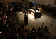 Não deixe que a sua luz apague. Pois nascemos para ser sal da terra e a luz do mundo.( Fotos: Nanda Moura)