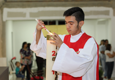 A Crisma é o sacramento que nos dá o Espírito Santo.(Fotos: Nanda Moura)