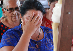 Celebração da Paixão do Senhor (comunidade Nossa Senhora de Fátima) Fotos: Nanda Moura