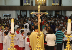 1ª Noite do Novenário e festejos em Honra e Glória ao Santíssimo Redentor.