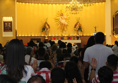 1ª Noite do Novenário e festejos em Honra e Glória ao Santíssimo Redentor.