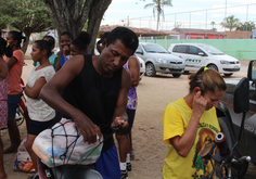 TIVE FOME E ME DESTES DE COMER , TIVE SEDE E ME DESTES DE BEBER.ENTREGA DE ÁGUA E ALIMENTOS NO SERTÃO ALAGOANO (FOTOS: NANDA MOURA)