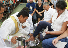 Missa da Ceia do Senhor (comunidade Nossa Senhora de Fátima) Fotos: Nanda Moura