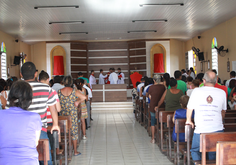 Celebração da Paixão do Senhor (comunidade Nossa Senhora de Fátima) Fotos: Nanda Moura