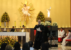 1ª Noite do Novenário em honra e glória ao Santíssimo Redentor.