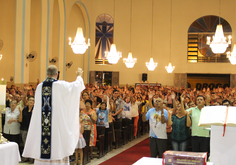  Sétima noite de festa, em homenagem a Nossa Senhora do Bom conselho. ( Fotos: Nanda Moura)