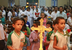 1° Noite do Novenário de Nossa Senhora de Fátima (Fotos: Nanda Moura)