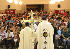  Sétima noite de festa, em homenagem a Nossa Senhora do Bom conselho. ( Fotos: Nanda Moura)